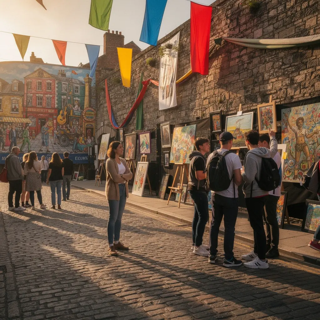 Effective event promotion strategy for local arts.